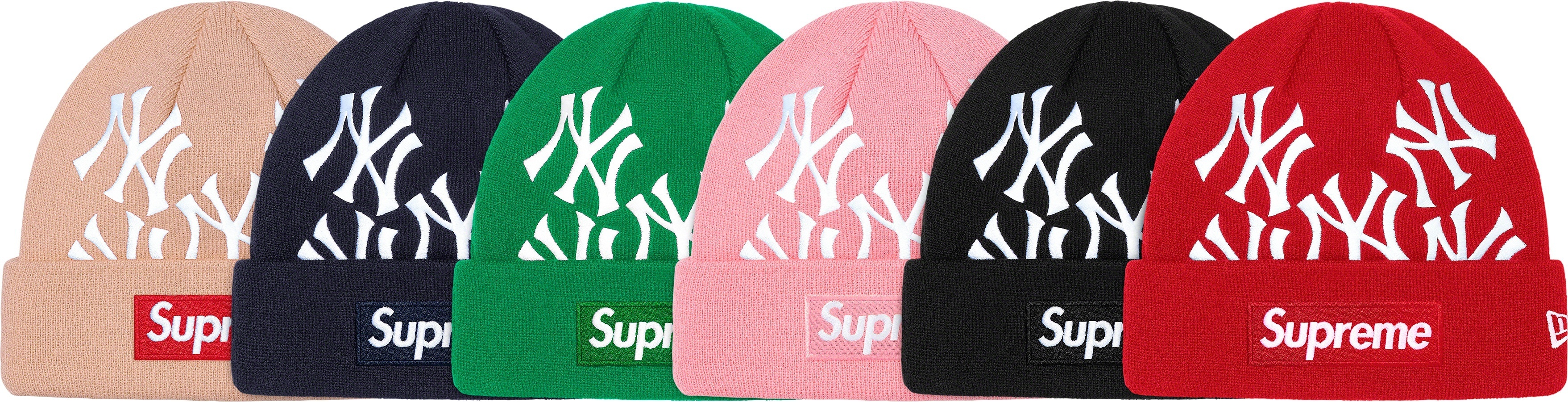 Supreme®/New York Yankees™/New Era® Box Logo Beanie